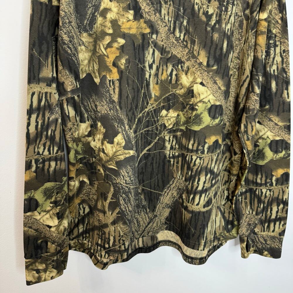 L.L.Bean Men's Base Layer Crew Top Camo Print Hunting Outdoor Men's XXL - Picture 8 of 10